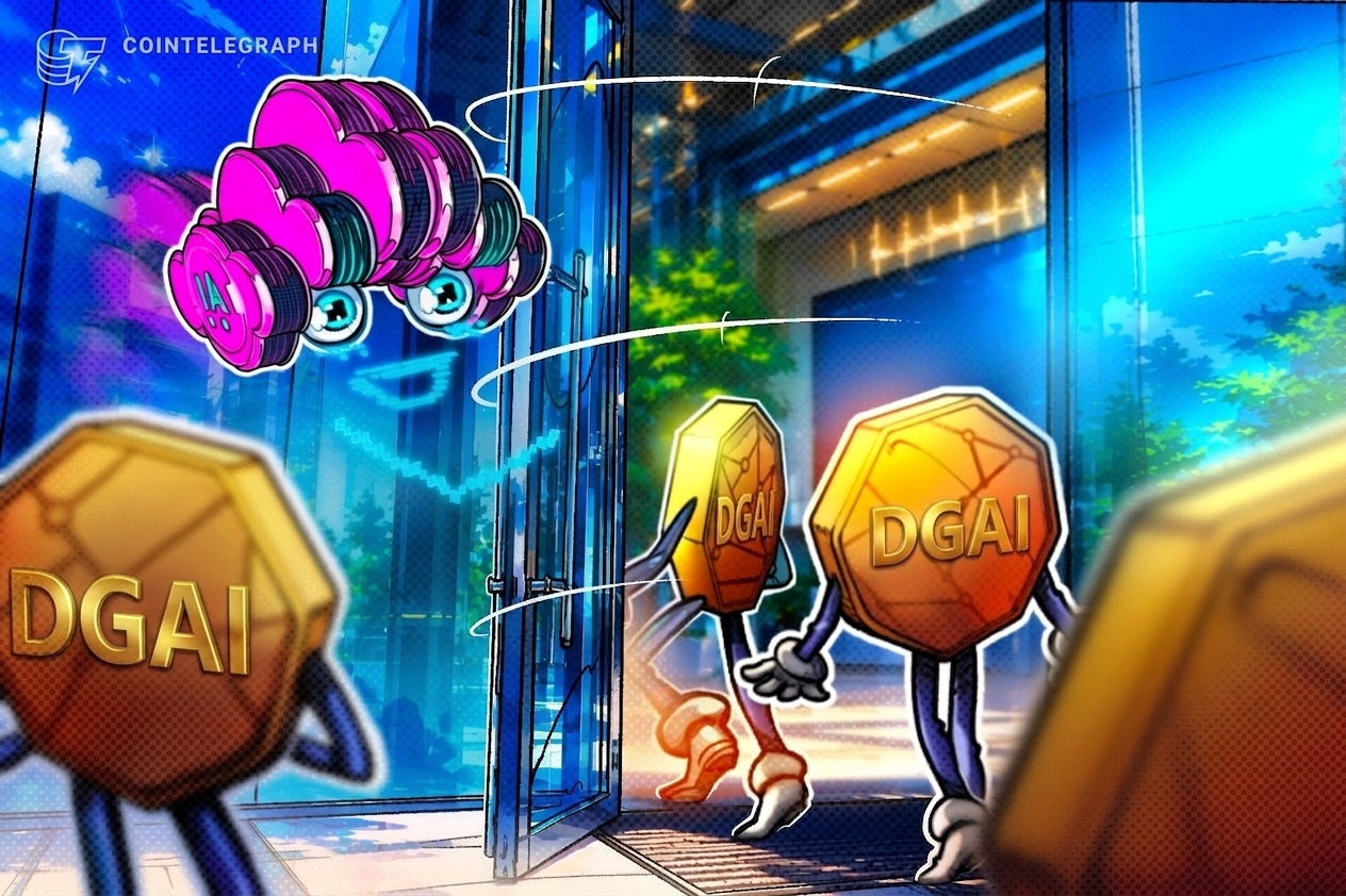 DGrid AI token jumps 93% after launch as decentralized AI network goes live