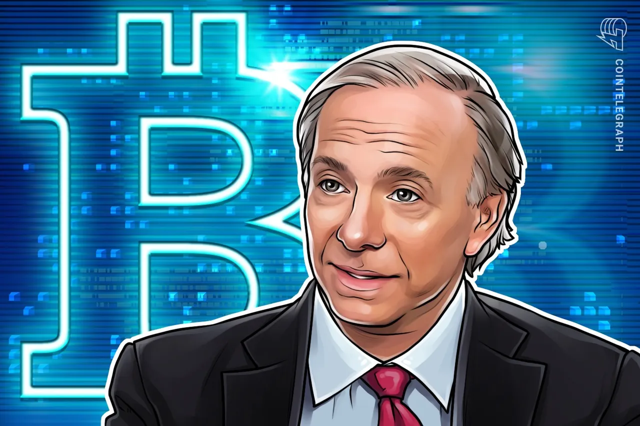 Ray Dalio says investors should buy a little Bitcoin as debt worries build 2