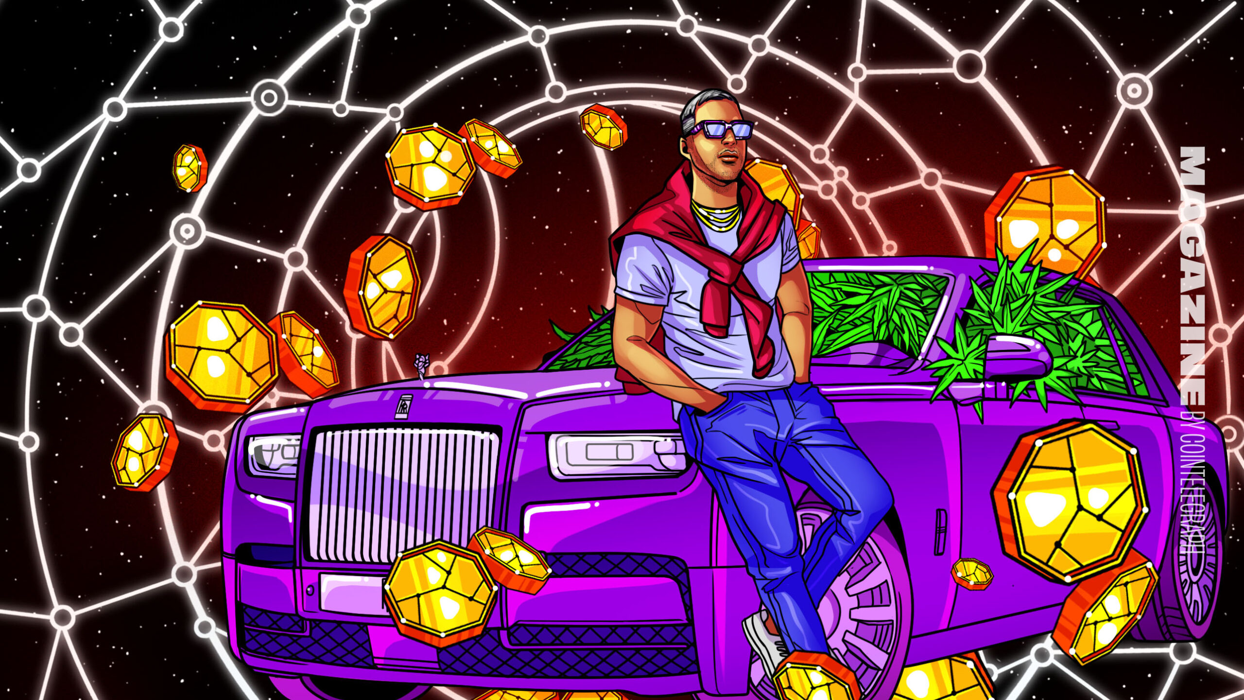 UK cannabis millionaire’s legal ‘deals on wheels’ via crypto