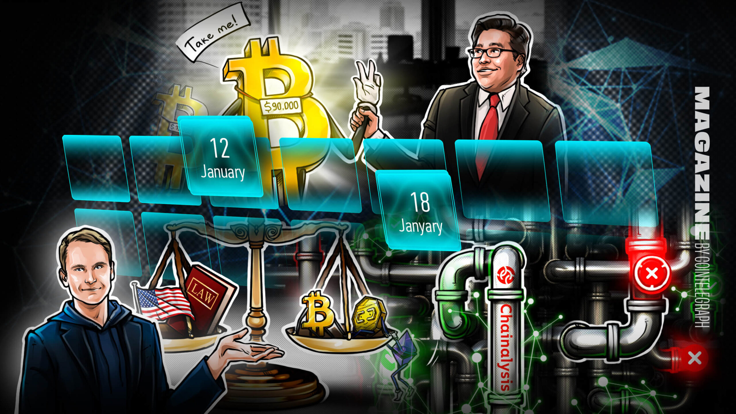 BTC’s ‘reasonable' $180K target, NFTs plunge in 2024, and more: Hodler’s Digest, Jan 12 - 18