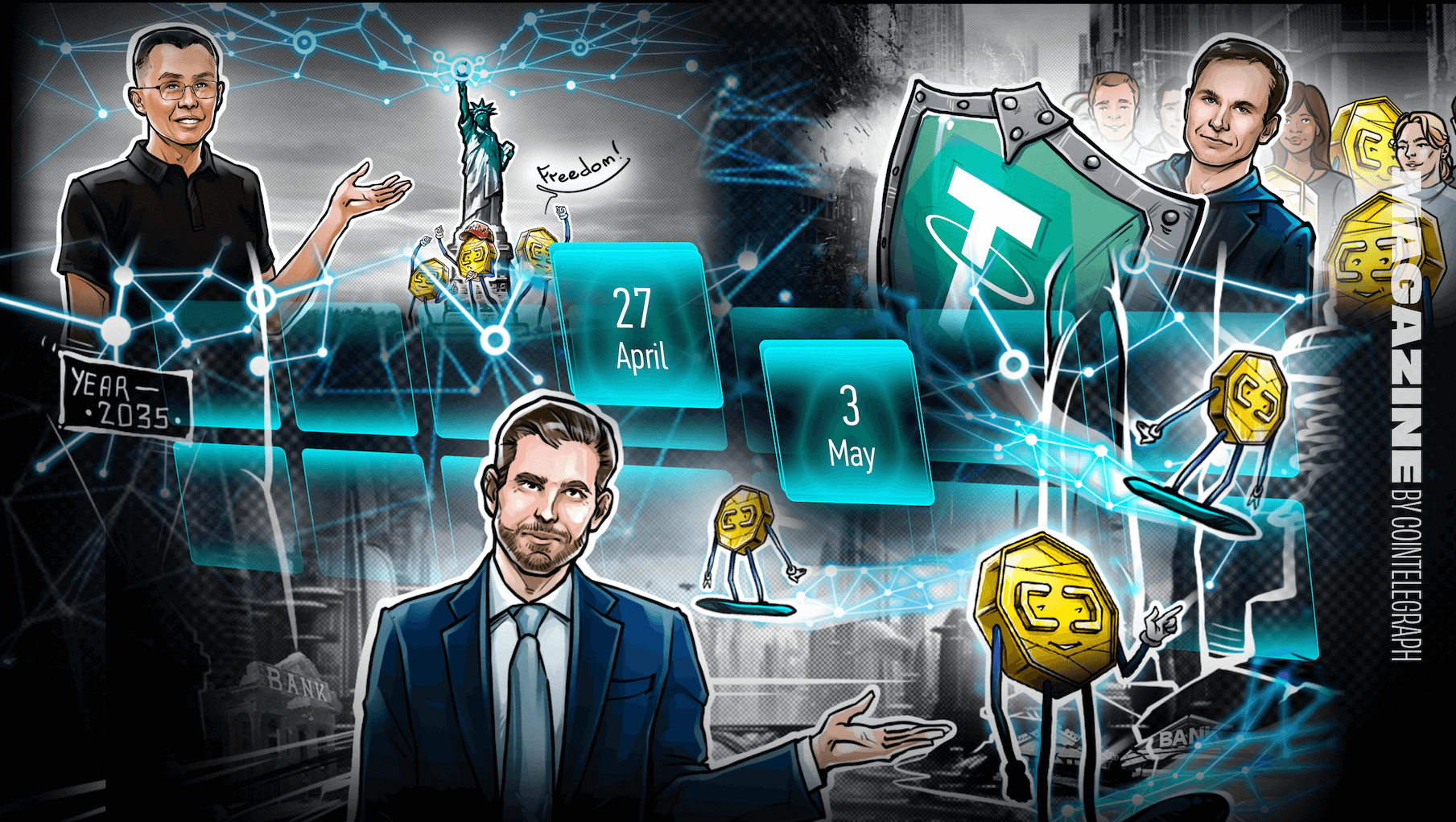 Bitcoin to $1M 'by 2029,' CIA tips its hat to Bitcoin: Hodler’s Digest, April 27 – May 3