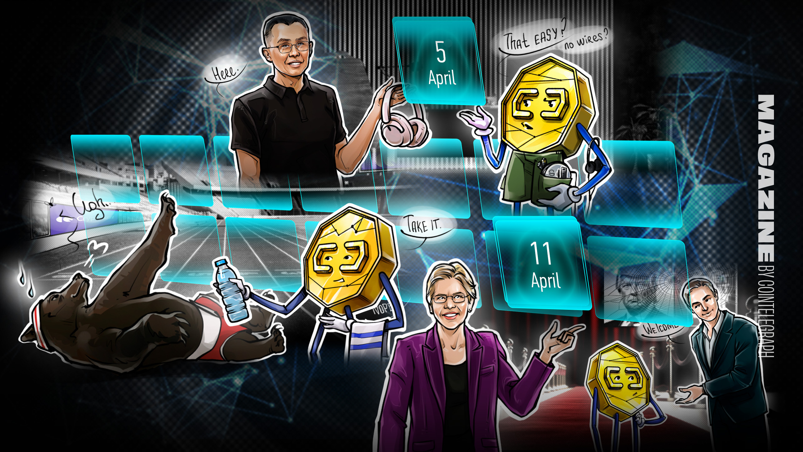 Bitcoin quantum-safe without upgrade? CZ's 2031 crypto vision: Hodler's Digest, April 5 – 11