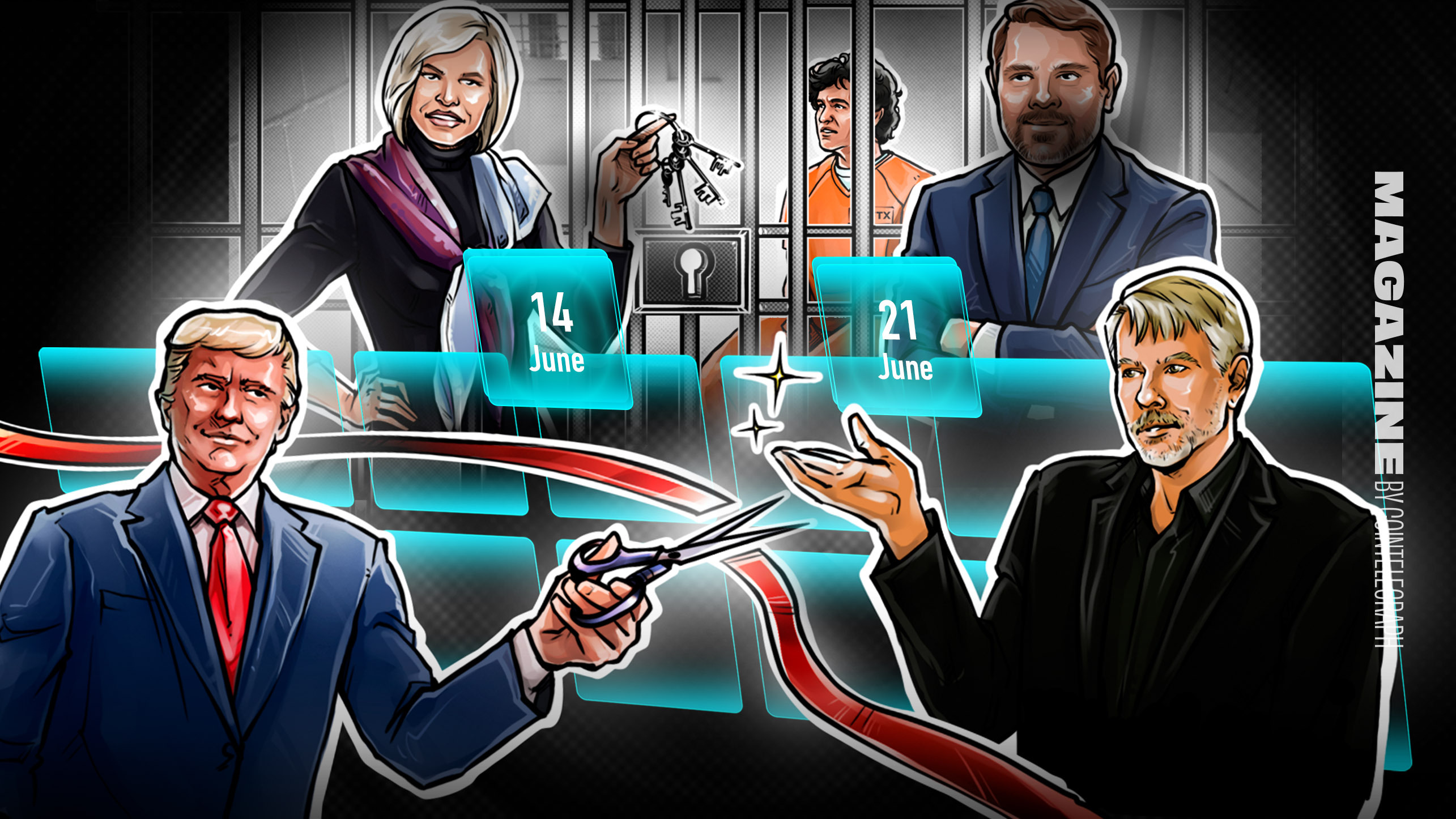 SBF will never get a pardon, Trump peace deal boosts Bitcoin: Hodlers Digest June 14-21