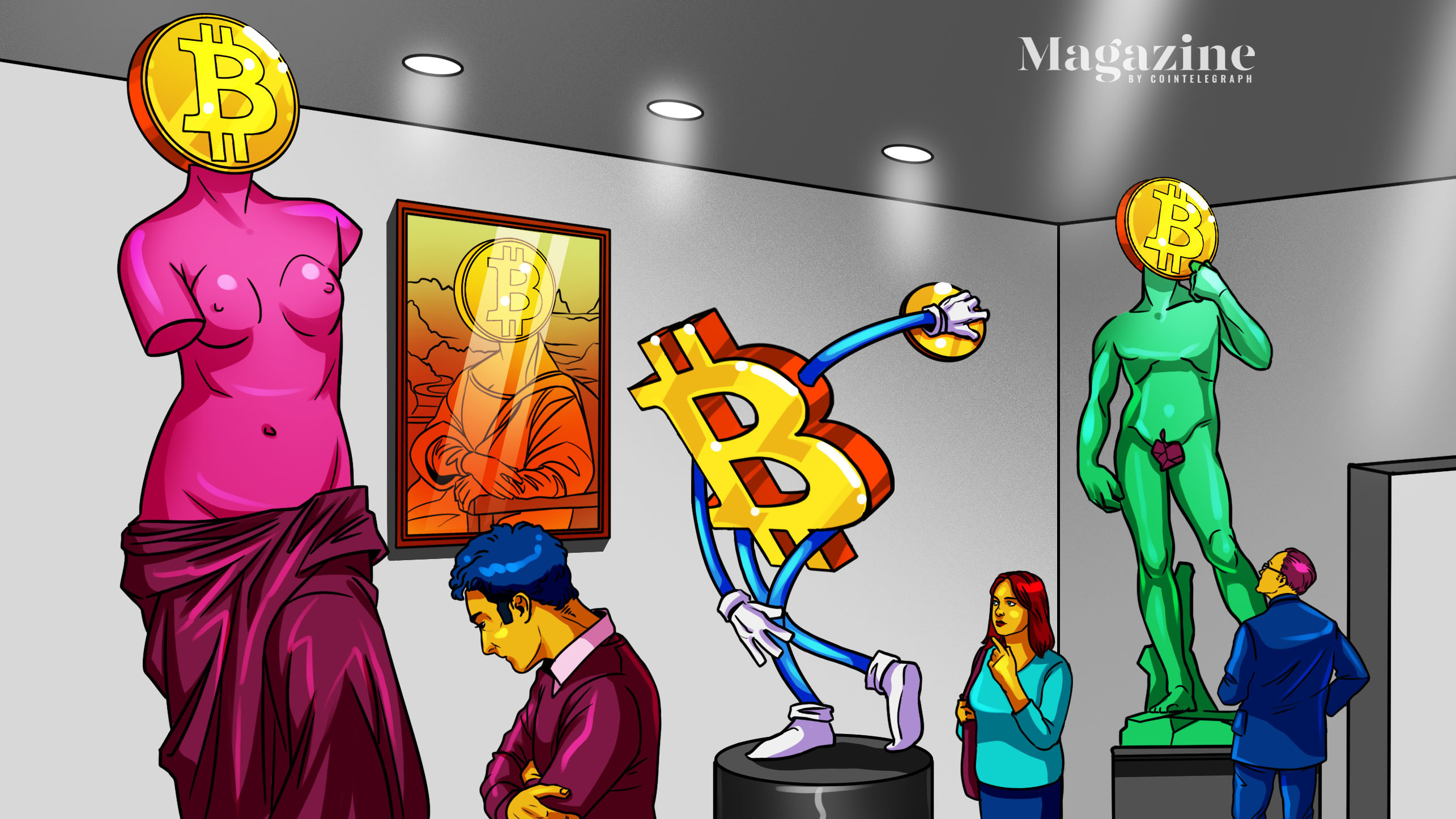 Bitcoin gets physical: Art or digital heresy?