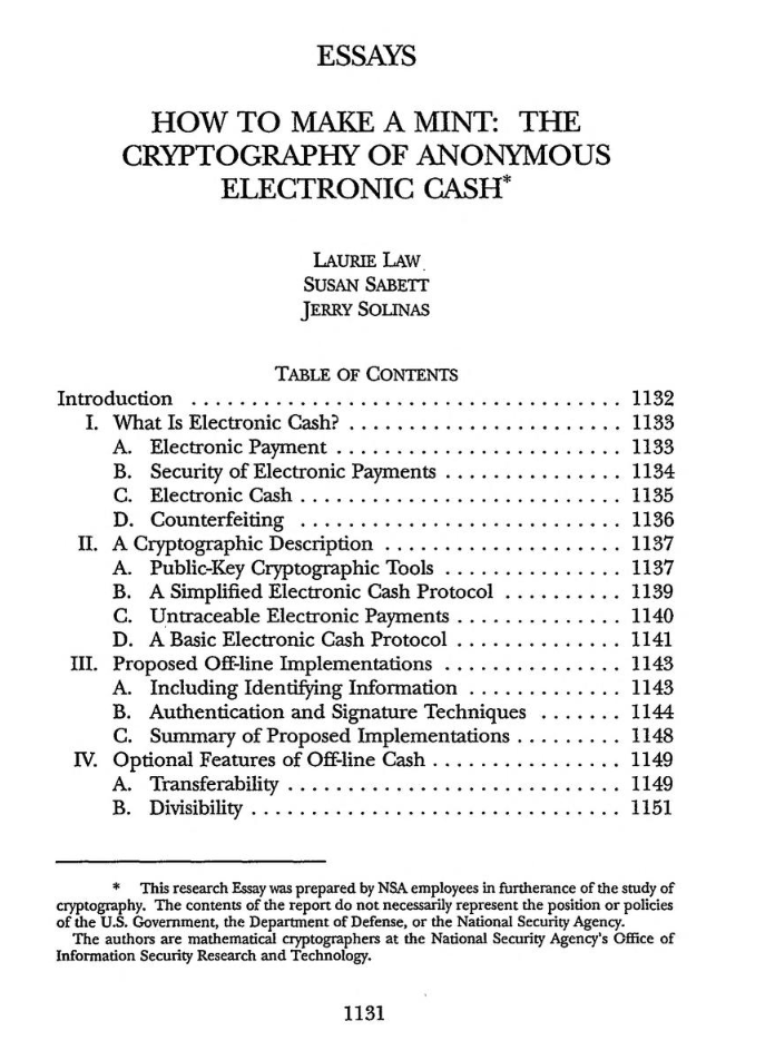 Cryptocurrencies, Satoshi Nakamoto, Hal Finney, Nick Szabo