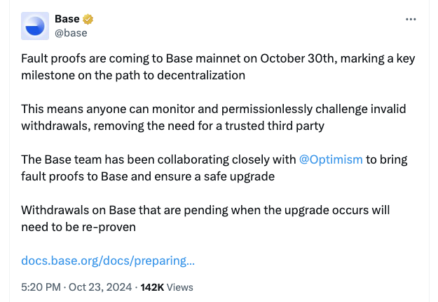 Coinbase, Decentralization, Base, Layer2
