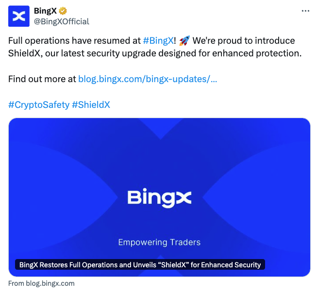 Security, Cryptocurrency Exchange