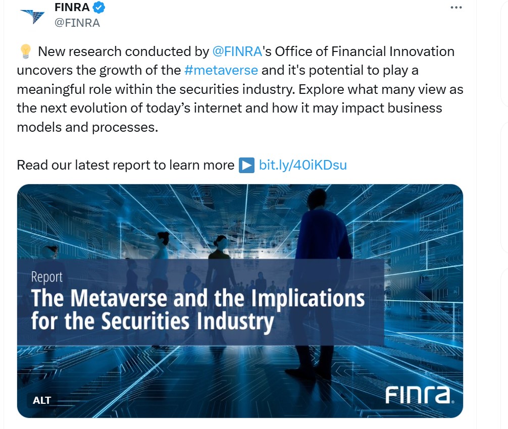 Fintech, Metaverse