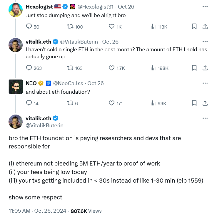 Twitter, Research, Proof-of-Stake, Vitalik Buterin, Developers, Charles Hoskinson, Layer2