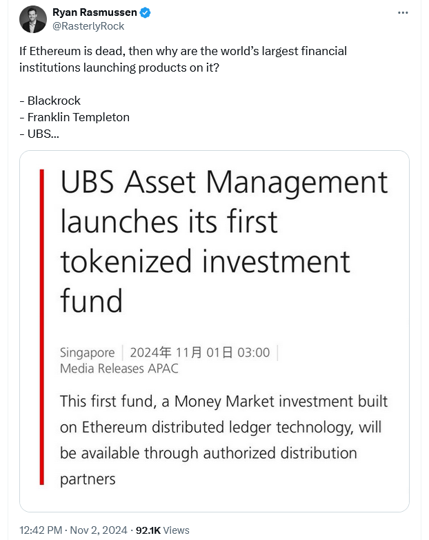 Amazon, Stocks, Developers, Digital Asset Management, Ethereum ETF