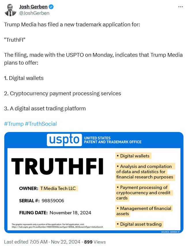 Cryptocurrencies, United States, Cryptocurrency Exchange, Donald Trump