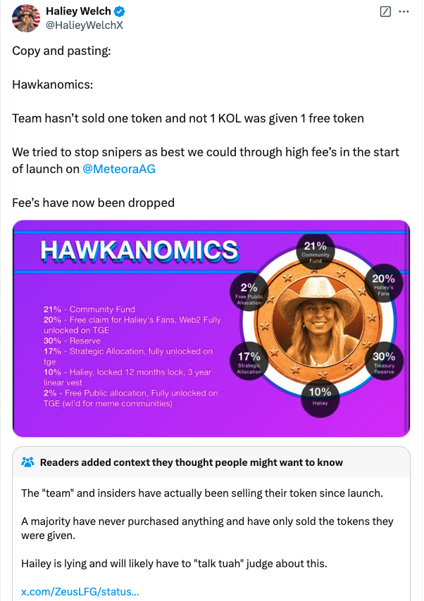 New Year's Special, Memecoin