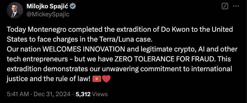Law, United States, Terra, Do Kwon