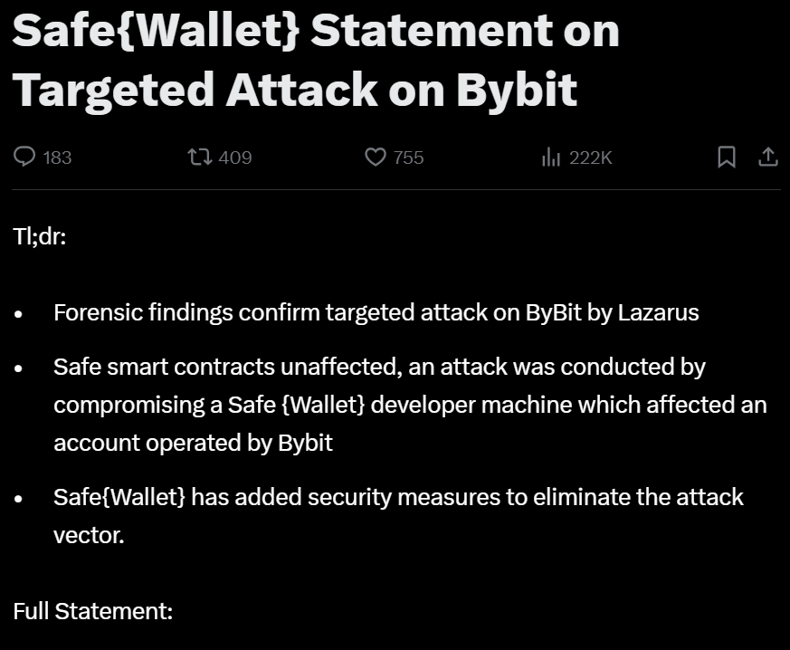 Hackers, Hacks, Bybit