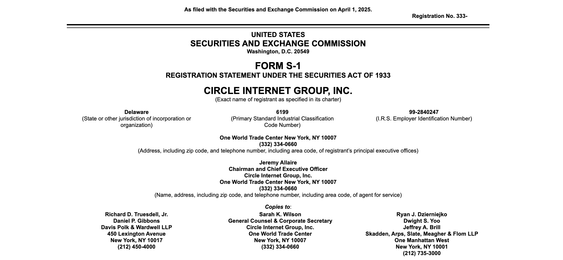 Circle, Economy, United States, Stocks, Donald Trump, Stablecoin