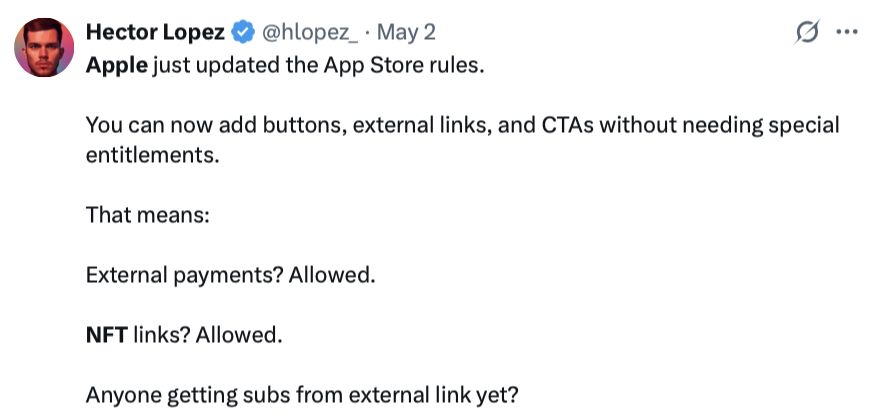 Cryptocurrencies, Apple, United States