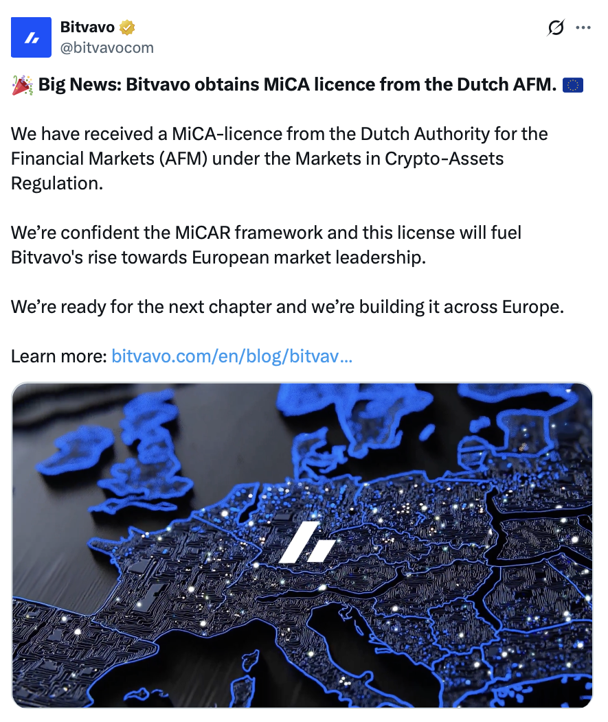 Cryptocurrencies, Netherlands, Europe, MiCA