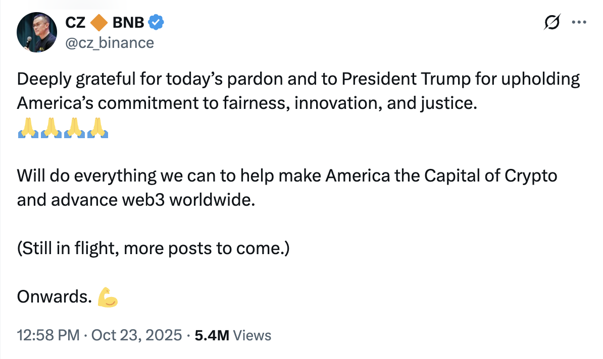 US Government, United States, Donald Trump, Binance