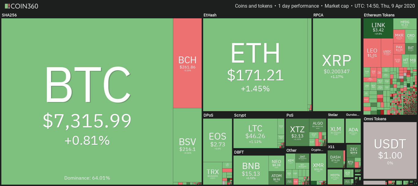 Cryptocurrency market daily overview