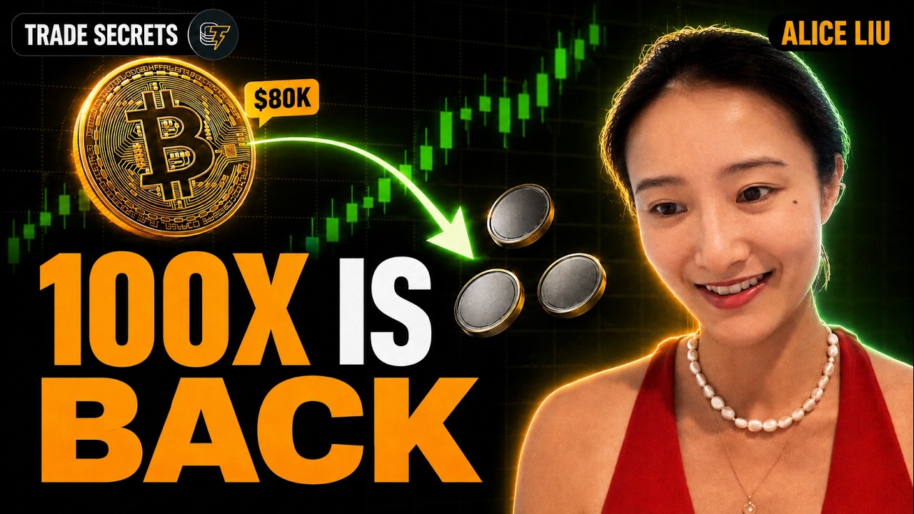 The 100X Crypto Trade Isn’t Where You Think - CoinMarketCap’s Alice Liu  | Trade Secrets
