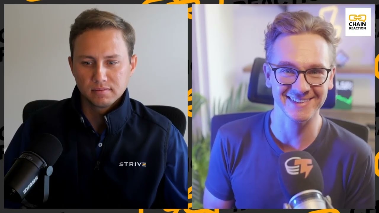Chain Reaction with Joe Burnett, VP of Bitcoin Strategy at Strive