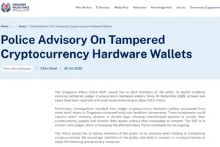 新加坡早在 9 月接获篡改 Ledger 报案,韩国或第四次推迟加密税 3