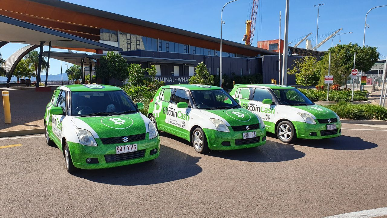 BitcoinBCH.com’s fleet of promotional vehicles