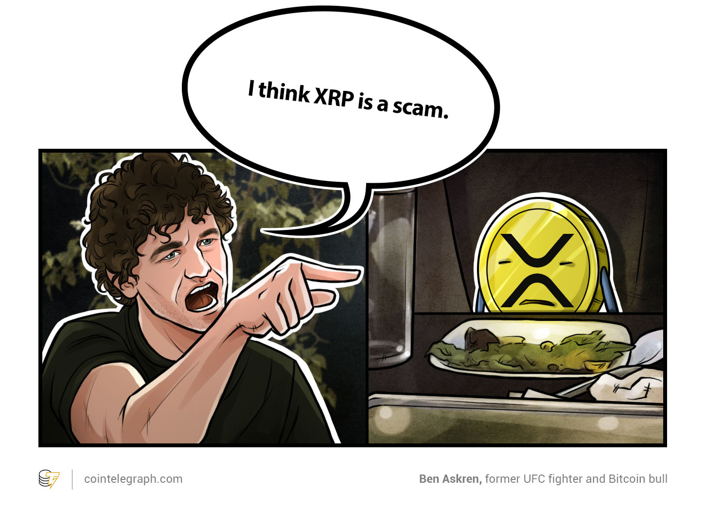 Ben Askren, former UFC fighter and Bitcoin bull