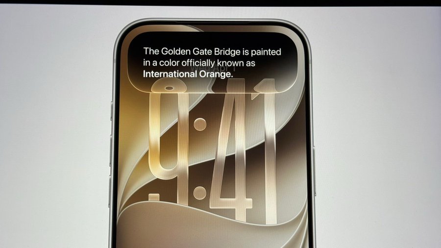 Новая Siri на базе ИИ отвечает на запрос. Источник: Apple.