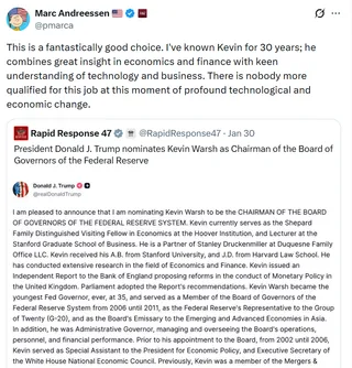 Fed taps a16z co-founder Marc Andreessen for AI task force under Kevin Warsh 3