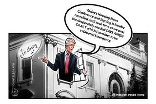 Trump on housing bill